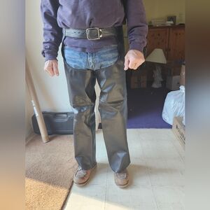 Men's leather Brooks chaps